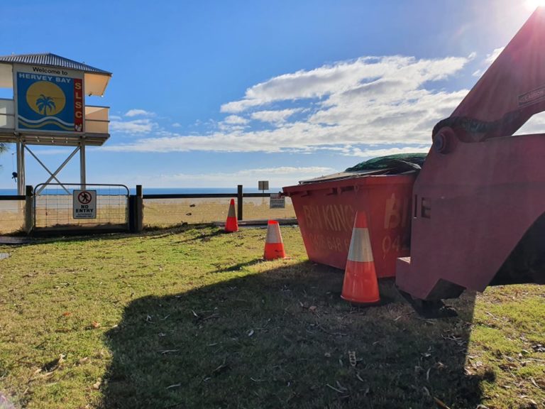 Lidded Skips Waste Removal Fraser Coast Bin King Skip Hire